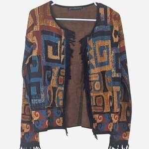 Peruvian Connection Ancash Cardigan - Art to Wear Luxe Pima Cotton